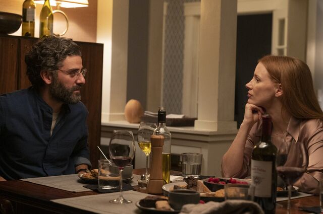 Oscar Isaac e Jessica Chastain em 'Scenes from a marriage', da HBO.