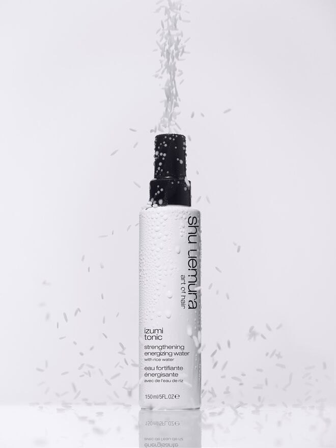 Izumi tonic, spray fortalecedor capilar de última geração, shu uemura.