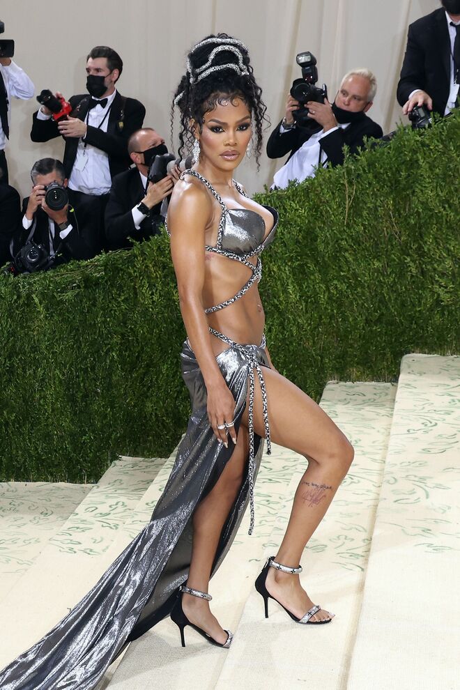Teyana Taylor em Atelier Prabal Gurung.