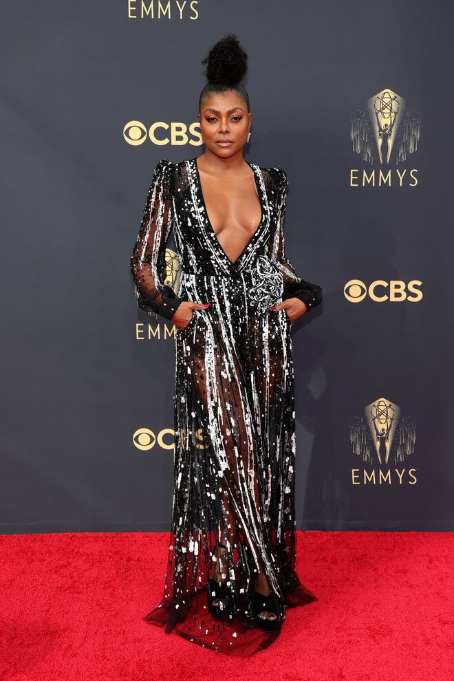 Taraji P. Henson em Elie Saab.