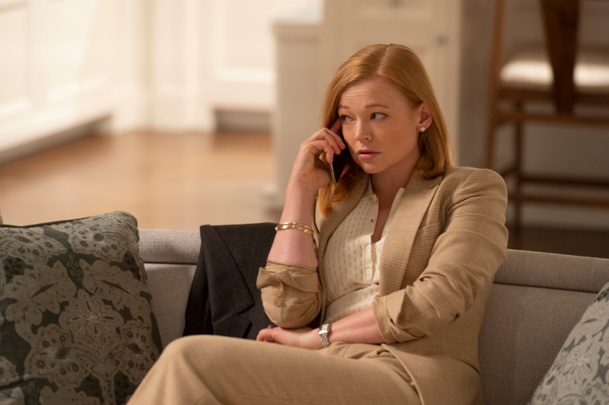 Shiv Roy (Sarah Snook) em Sucession