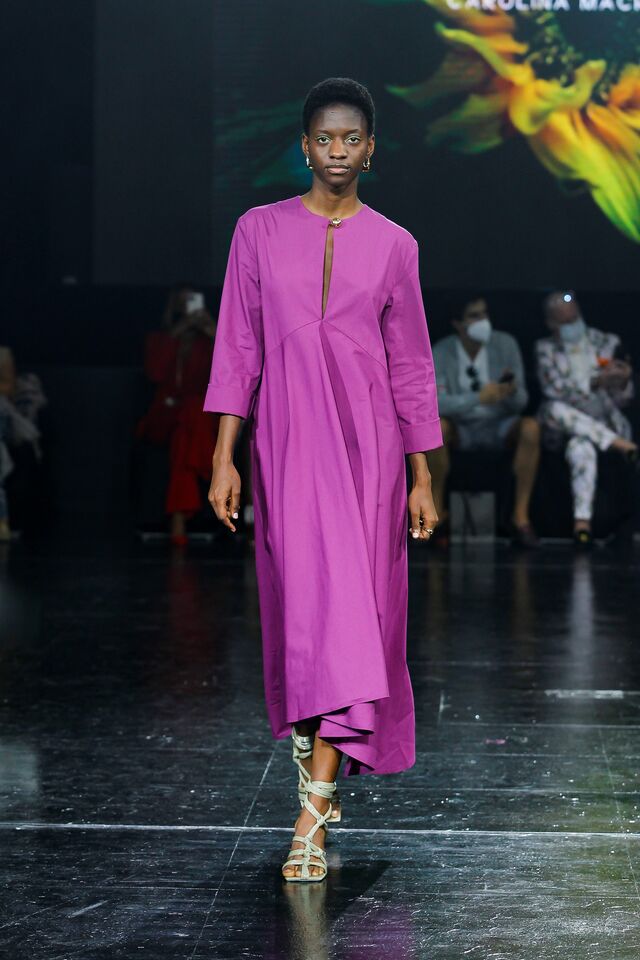 Desfile de Carolina Machado, ModaLisboa 2021.