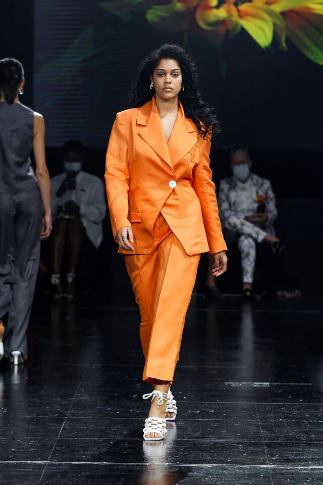 Desfile de Carolina Machado, ModaLisboa 2021.