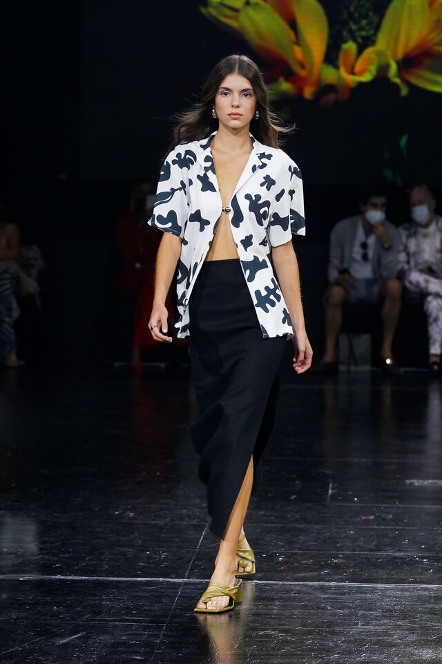 Desfile de Carolina Machado, ModaLisboa 2021.