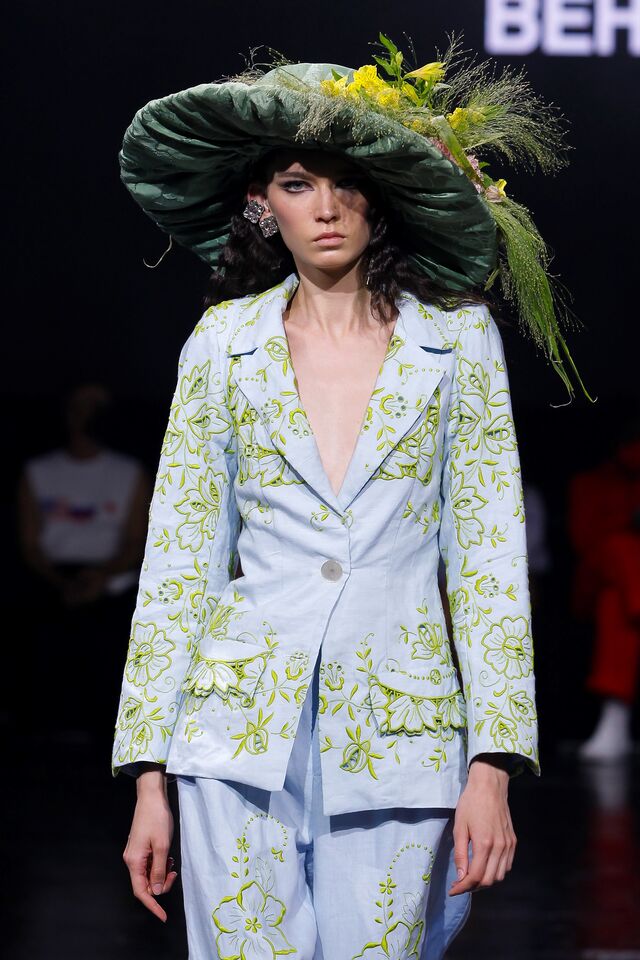 Desfile de Béhen, ModaLisboa 2021.