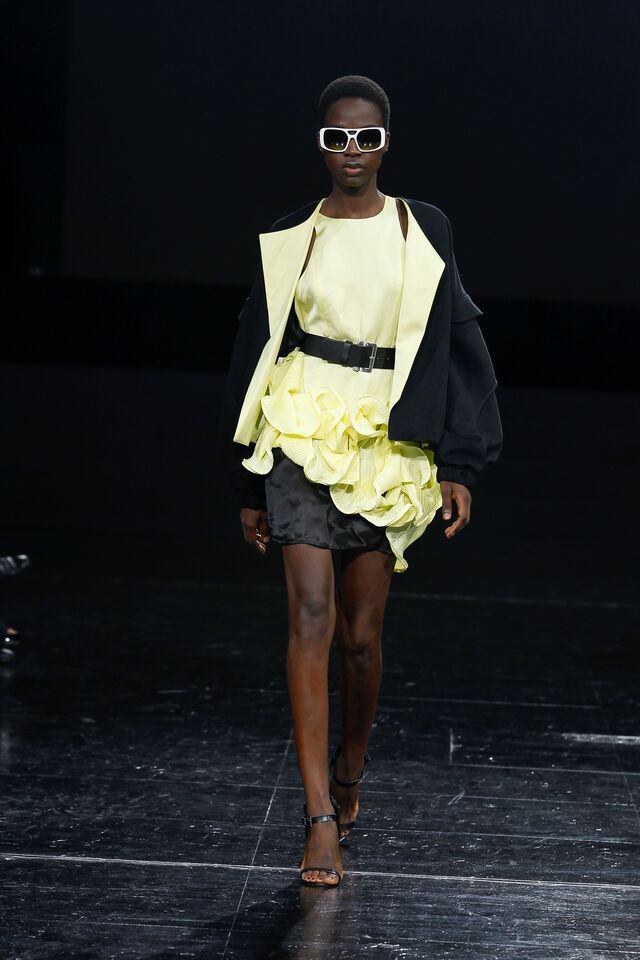 Desfile de Luís Buchinho, ModaLisboa 2021.
