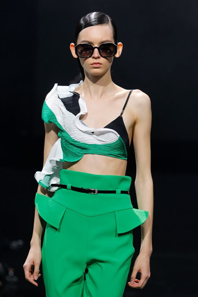 Desfile de Luís Buchinho, ModaLisboa 2021.