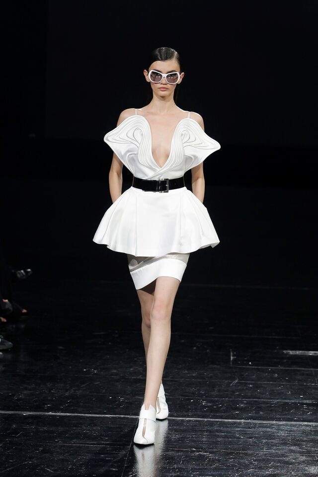 Desfile de Luís Buchinho, ModaLisboa 2021.