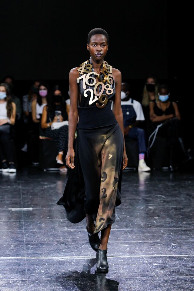 Desfile de Valentim Quaresma, ModaLisboa 2021.