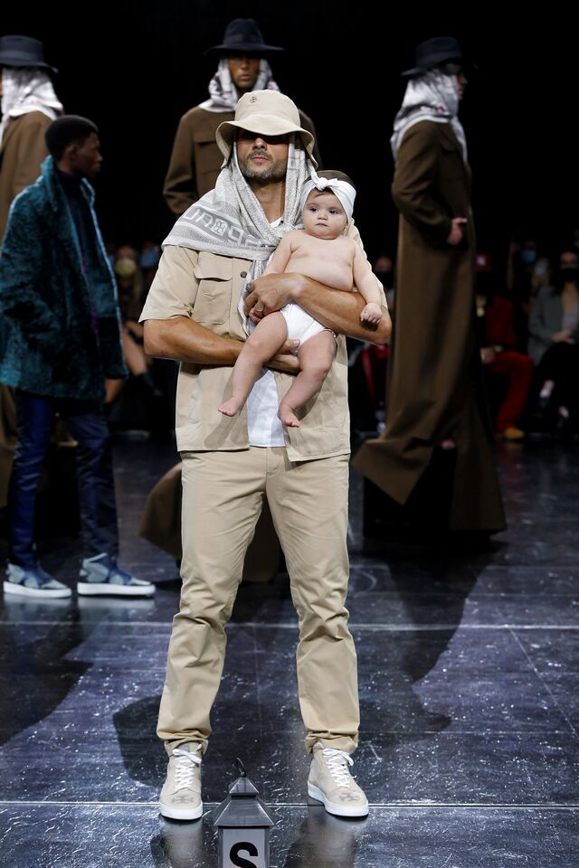Desfile de Nuno Gama, ModaLisboa 2021.