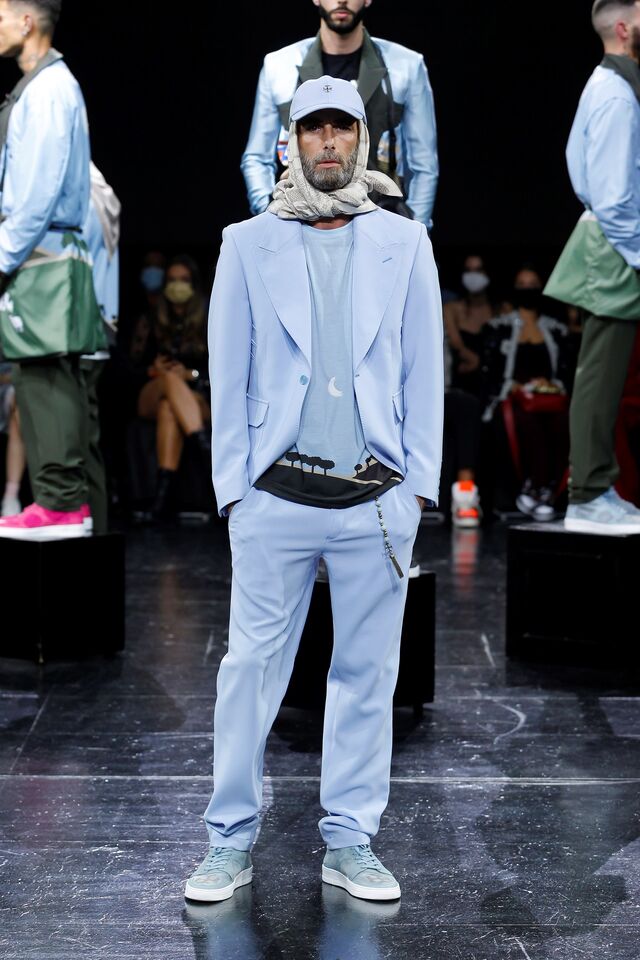 Desfile de Nuno Gama, ModaLisboa 2021.