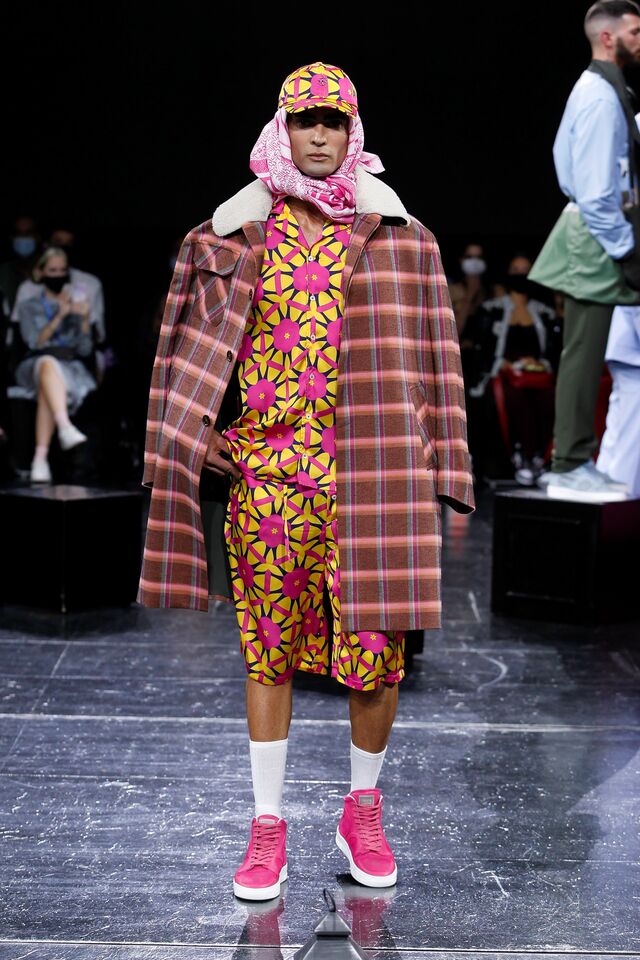 Desfile de Nuno Gama, ModaLisboa 2021.