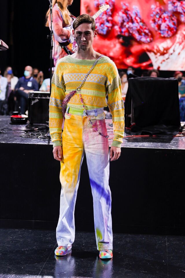 Desfile de João Magalhães, ModaLisboa 2021.