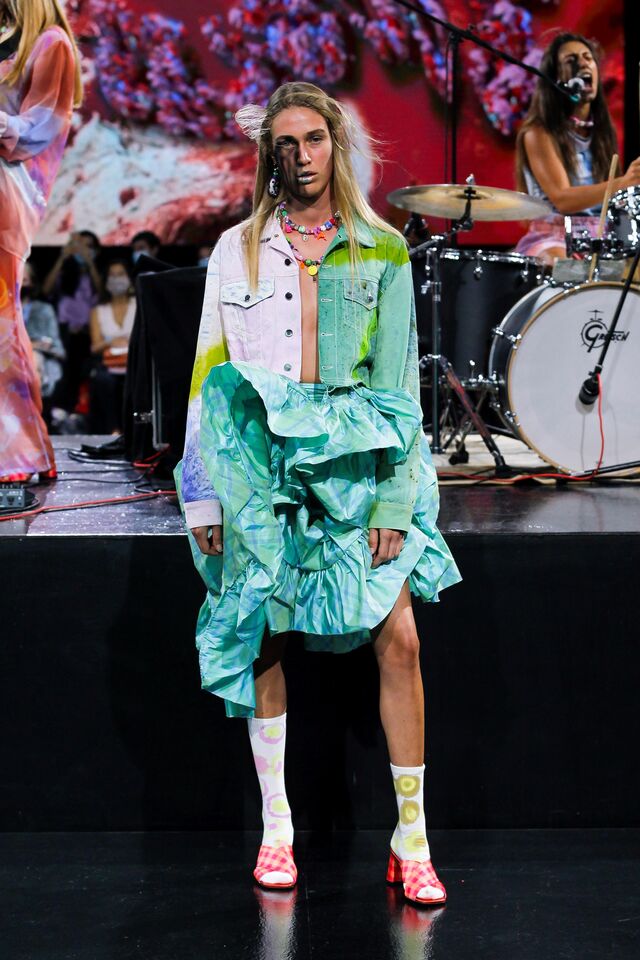 Desfile de João Magalhães, ModaLisboa 2021.