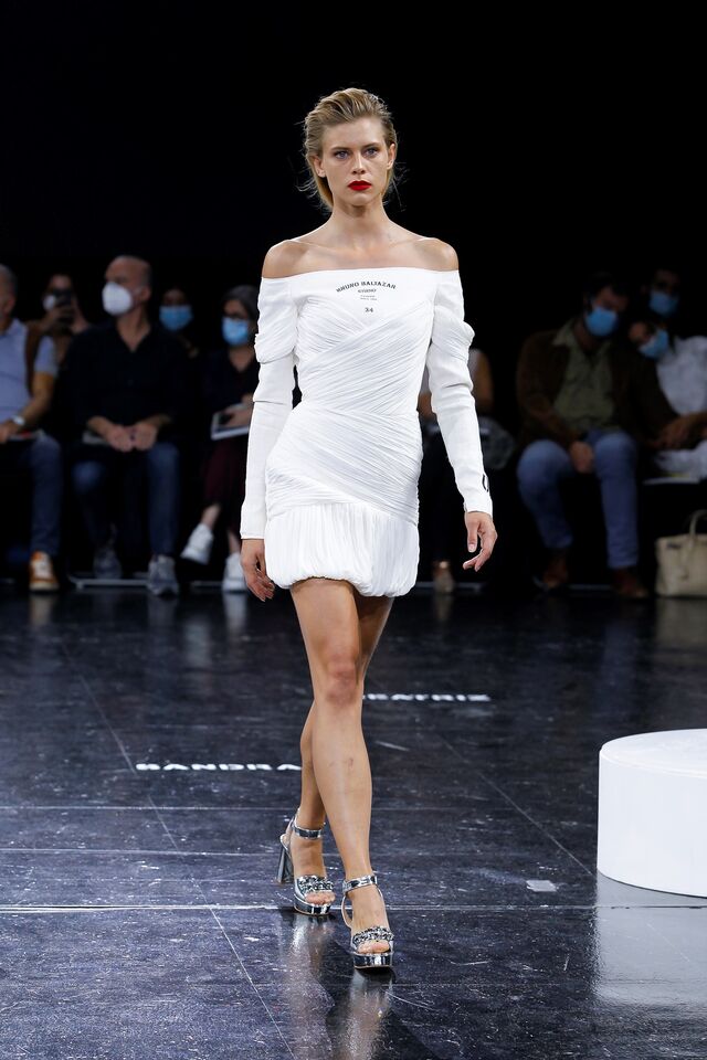 Desfile de Nuno Baltazar, ModaLisboa 2021.