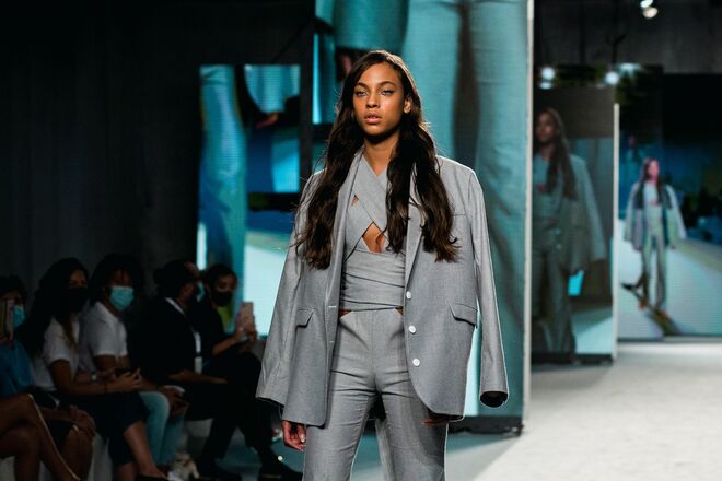 Coleção 'Filomena', de Nuno Miguel Ramos, no Portugal Fashion 2021.