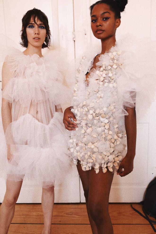 Coleção 'Filomena', de Nuno Miguel Ramos, no Portugal Fashion 2021.