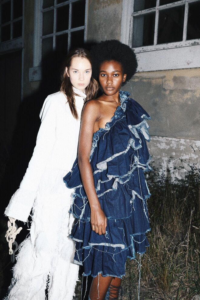 Coleção 'Roots Porto', de Marques'Almeida, no Portugal Fashion 2021.