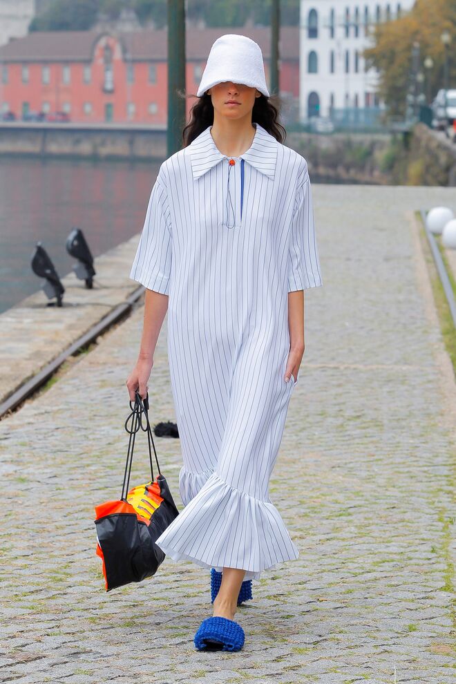 Coleção 'Furadouro', de Maria Gambina, no Portugal Fashion 2021