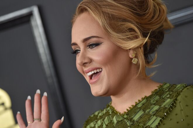 A artista nos 59th Grammy Awards, a 12 de fevereiro de 2017, em Los Angeles