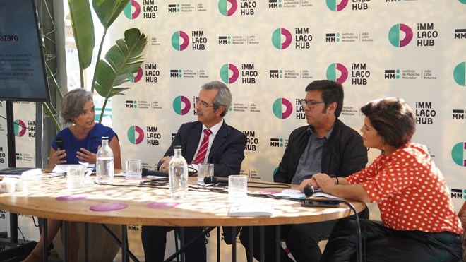 Maria Manuel Mota, Luís Costa, Sérgio Dias e Inês Lopes Gonçalves.