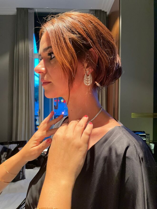 Acompanhe Joana Santos nos preparativos e durante a gala desta noite