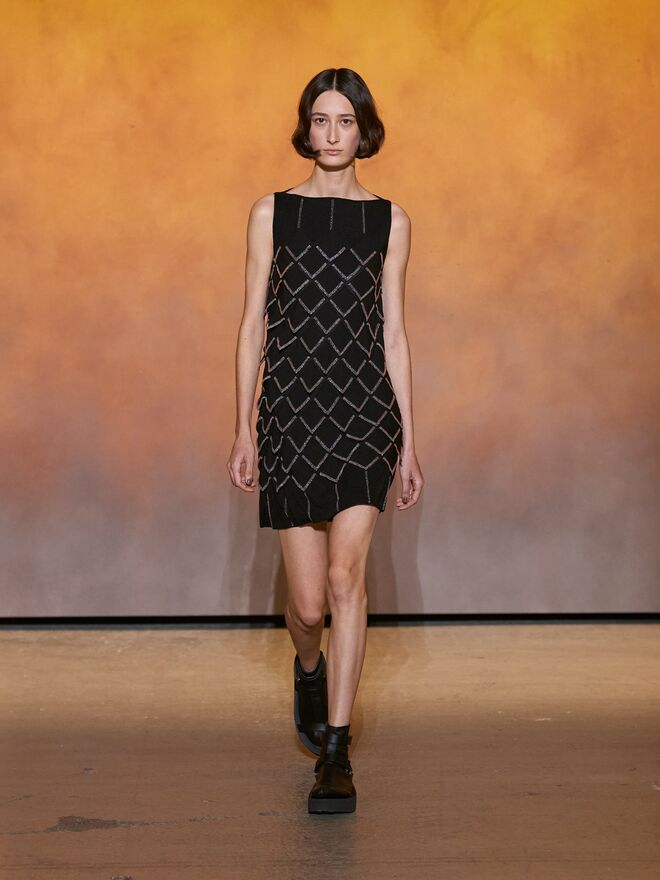 Desfile Primavera/Verão 2022 da Hermès.