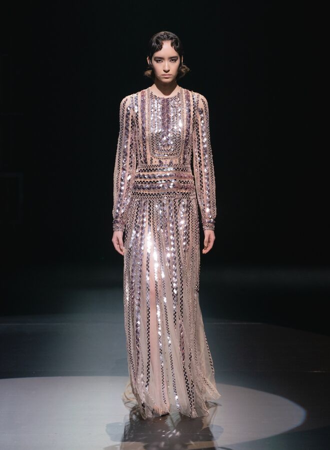 Desfile de Valentino. 