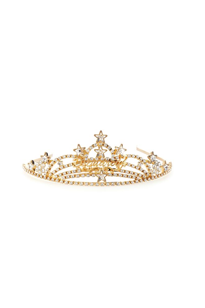 Tiara D2 twinkle, em metal com cristais, preço sob consulta, Dsquared2