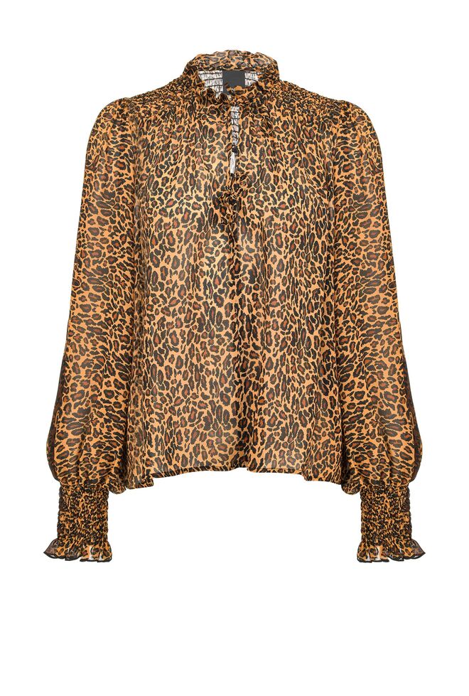 Blusa em voile, €195, Pinko