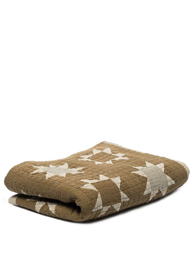 Manta em algodão, €220, BasShu em Farfetch.com