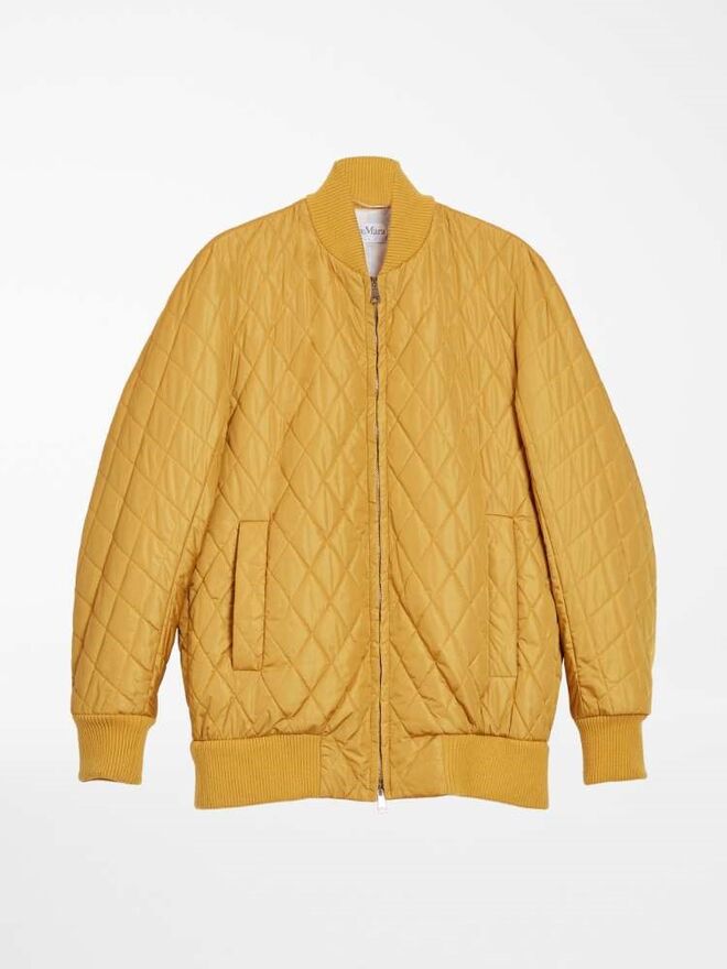 Blusão em tafetá, €779, Max Mara