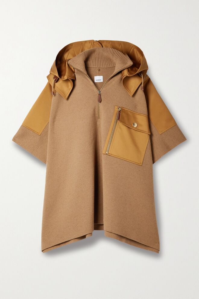 Em lã de camelo e algodão, €1650, Burberry em Netaporter.com.