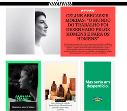 Máxima apresenta site renovado