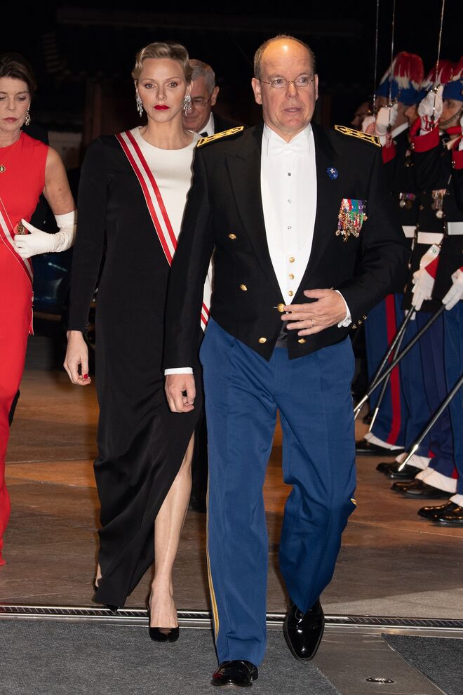 Princesa Charlene do Mónaco e Príncipe Alberto