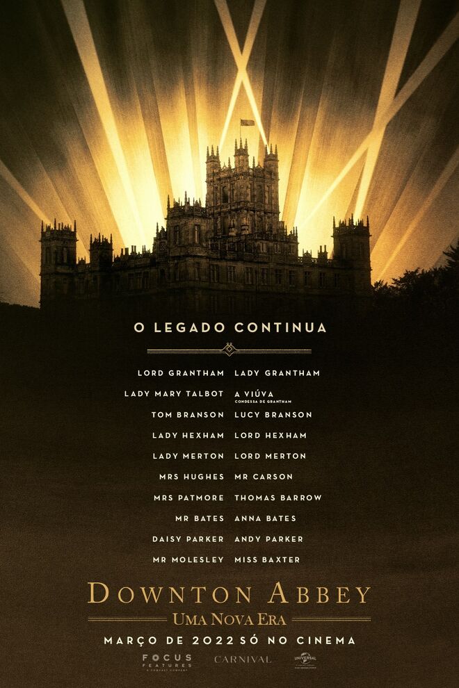 Cartaz de 'Downton Abbey: Uma Nova Era'