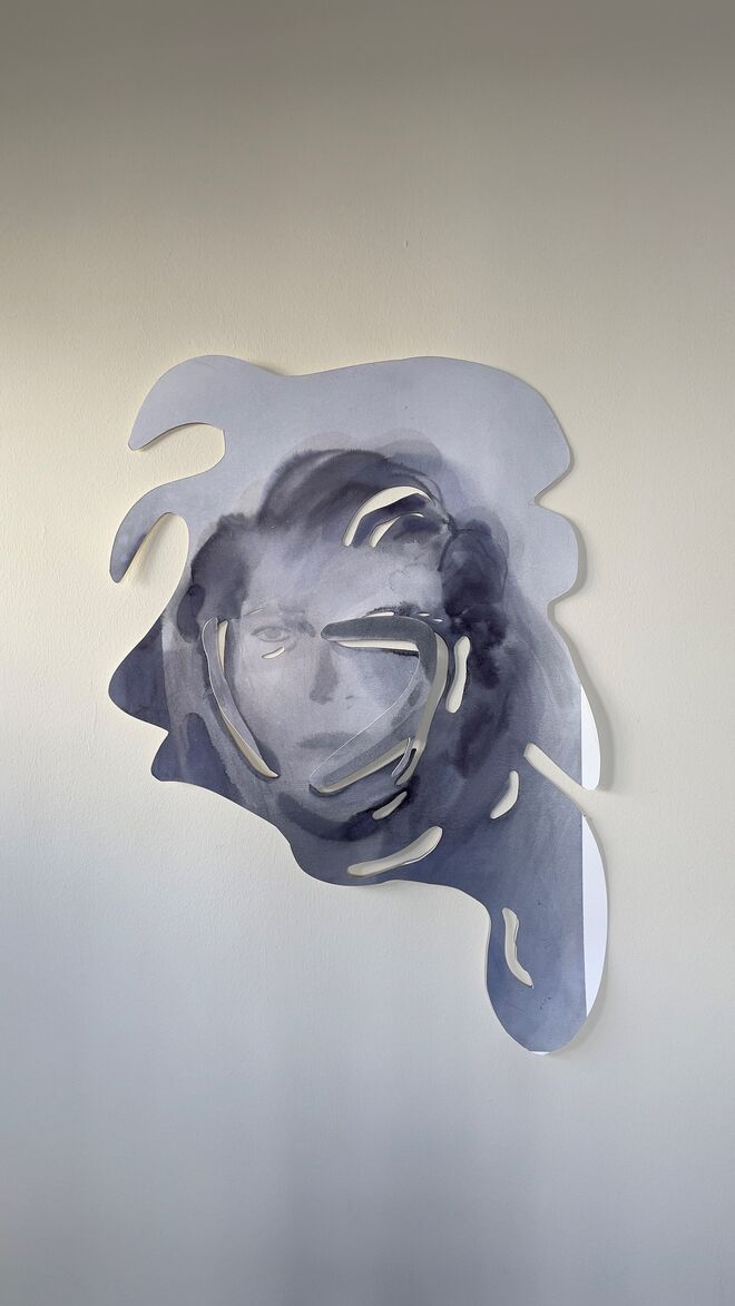 Gisberta pintada por Dylan Silva, 2021