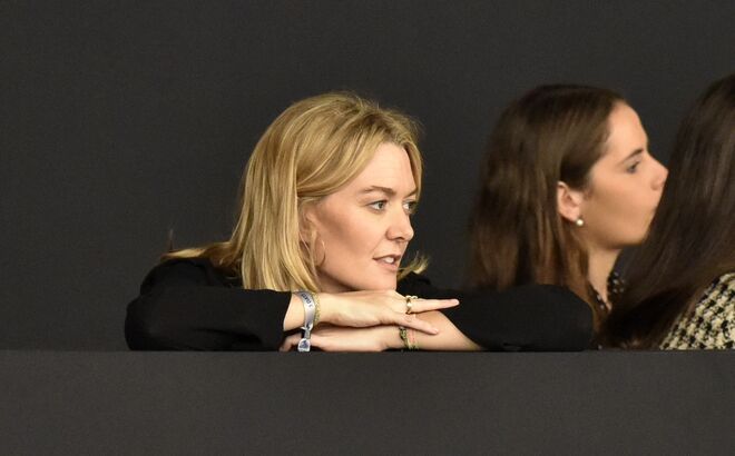 Marta Ortega na Madrid Horse Week em Espanha, 2019.