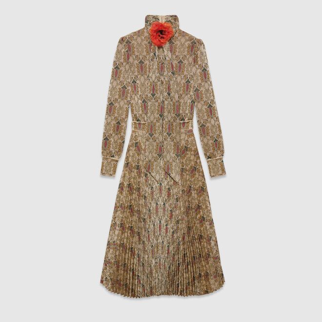 Vestido 100 tapestry em jacquard de lurex e seda, €2,980