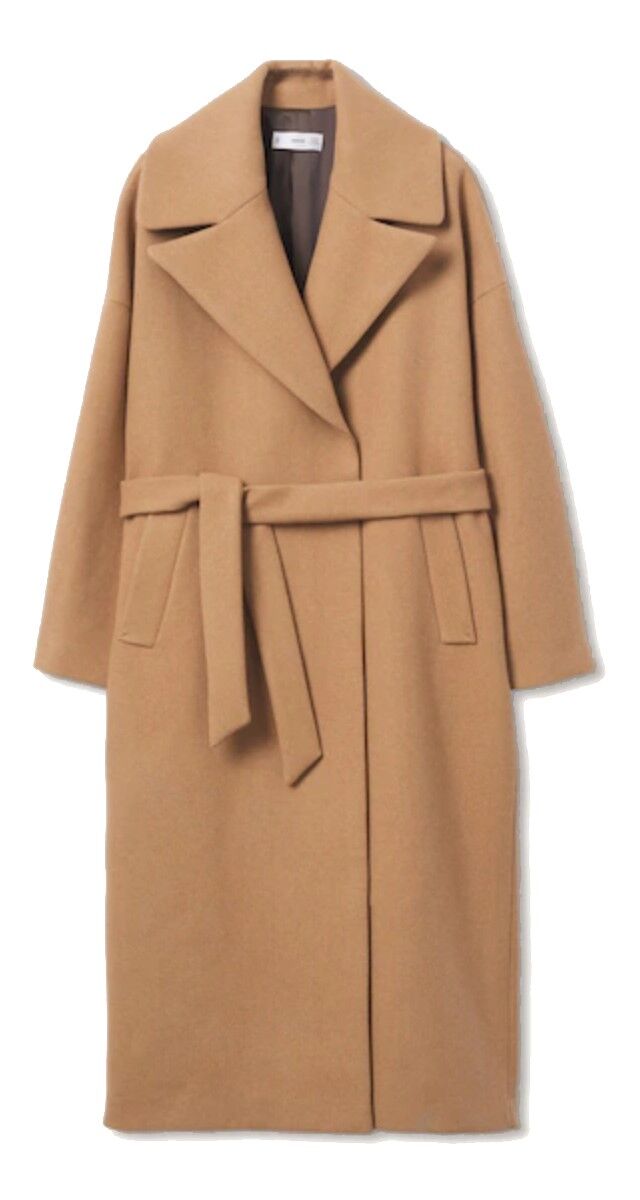 Sobretudo em lã, € 89,99 (antes € 119,99), Mango