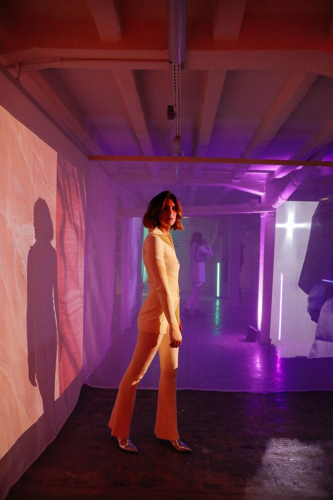 Matilde Breyner veste a nova coleção da H&M, vegan e aprovada pela PETA