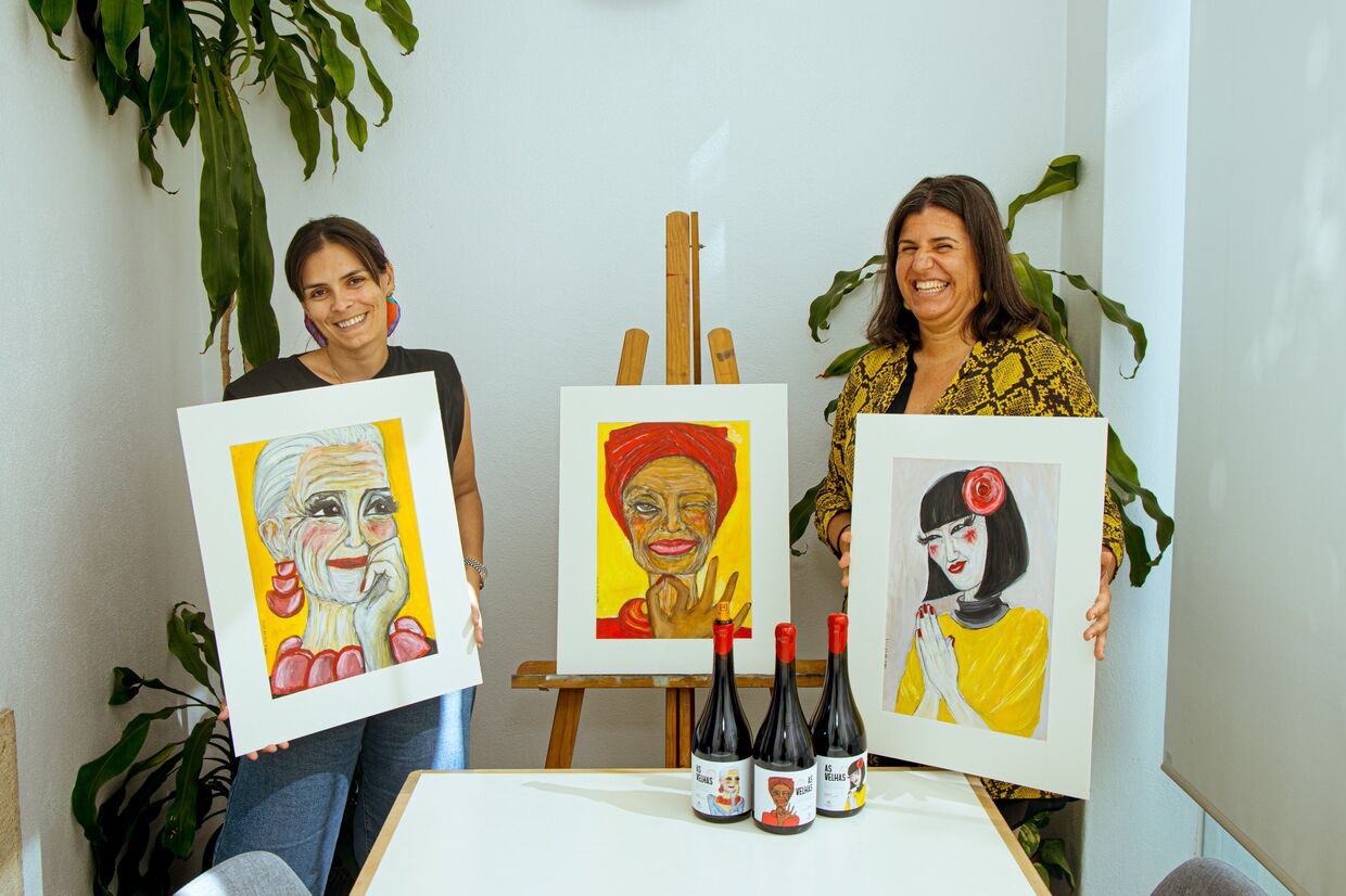 Ana Rocha e Maria Seruya apresentam "As Velhas", um Reserva Tinto Doc Alentejo 2017