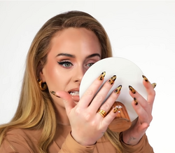 Adele: antes e depois da maquilhagem