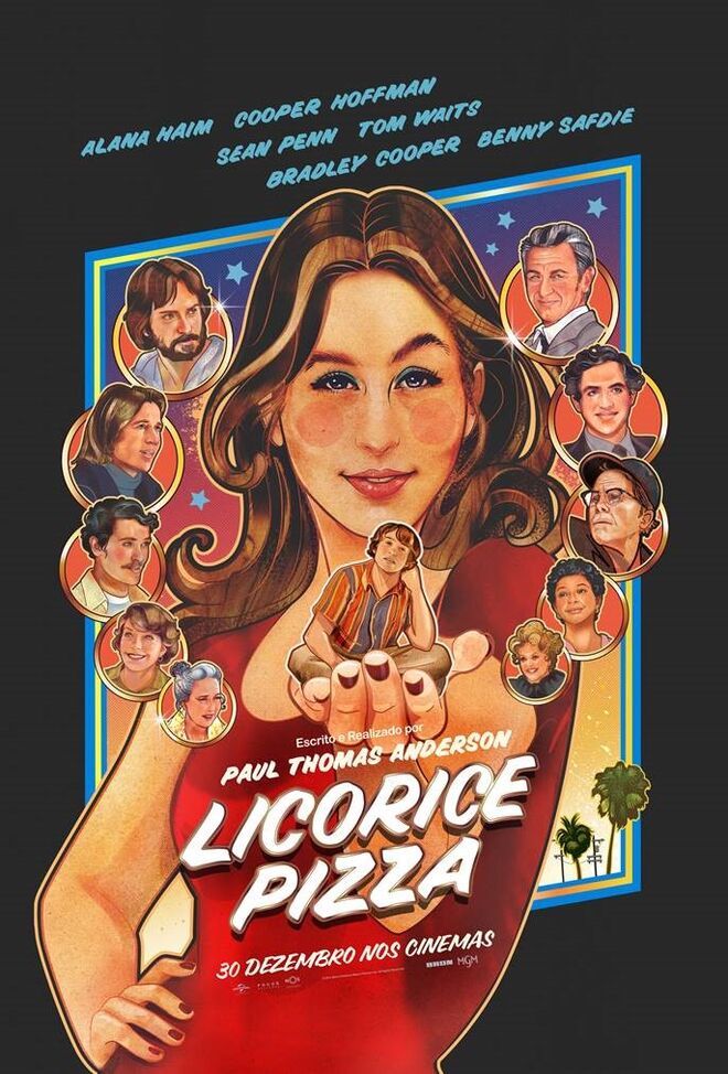 Poster oficial de 'Licorice Pizza'