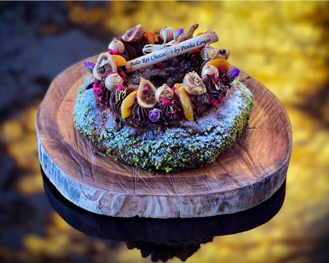 Bolo-Rei de chocolate by Penha Longa