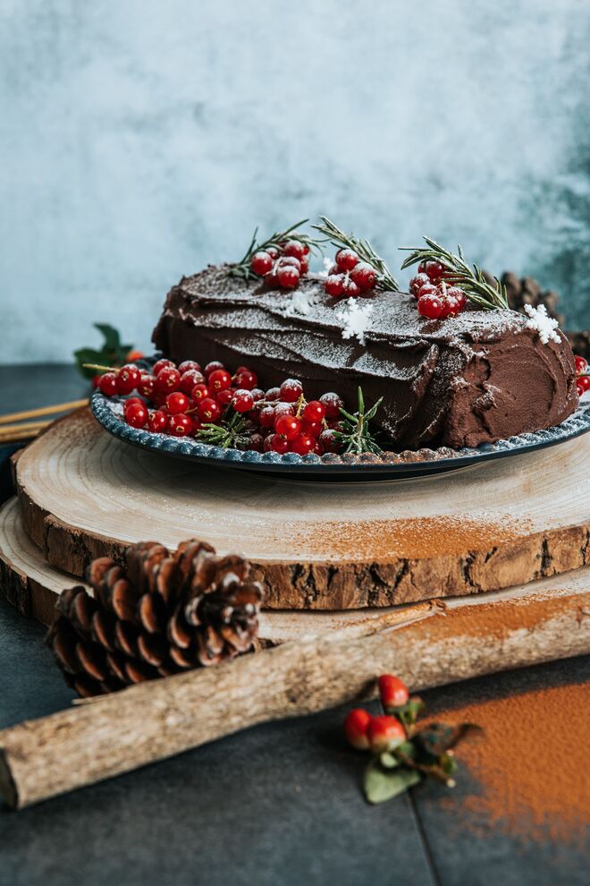Tronco de Natal, da For God´s Bake by Mimi