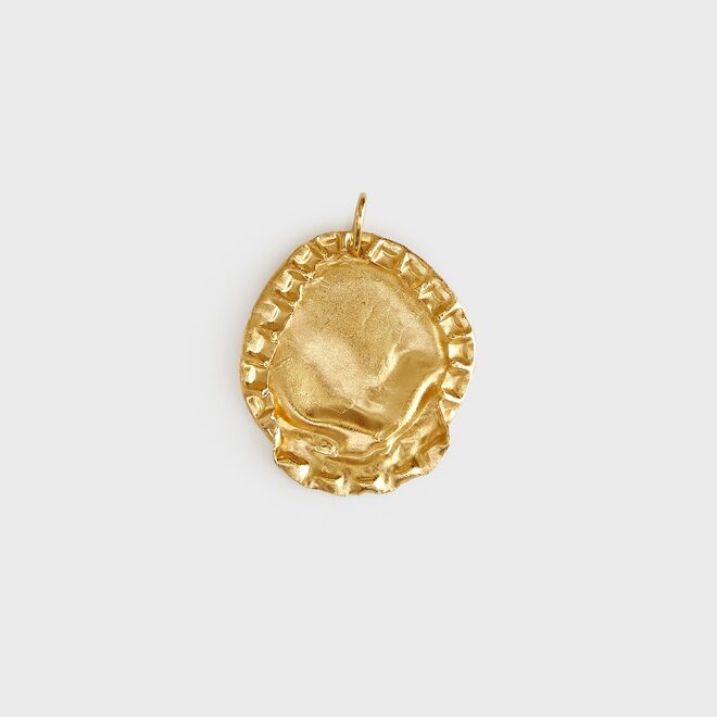 Namorado - Pendente Old Road em prata dourada, €65, Juliana Bezerra x Miguel Marques da Costa