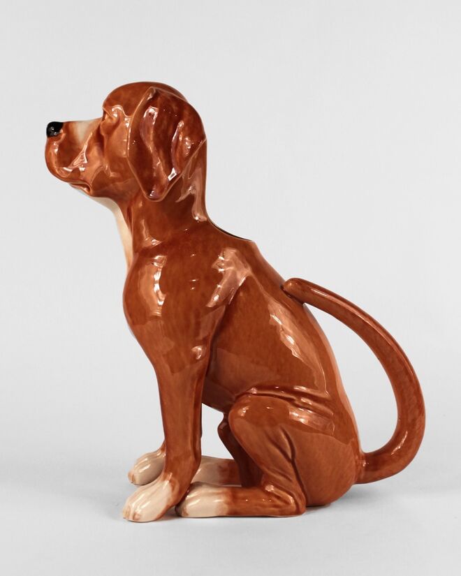 Avô - Jarro Cão Perdigueiro, €70, Bordallo Pinheiro na A Vida Portuguesa 