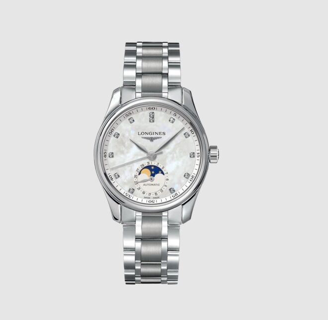 Namorada - Relógio Longines Master Collection em aço, €2,240, Longines