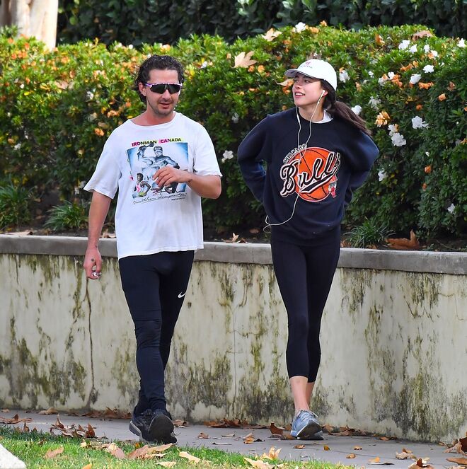 Separações - Shia LaBeouf e Margaret Qualley 